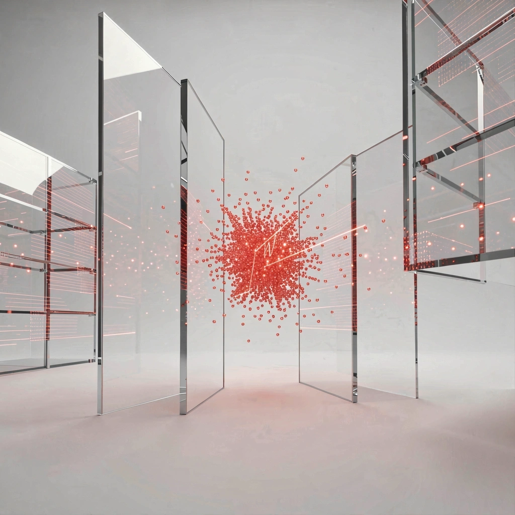 Visual representation of advanced analytics variance